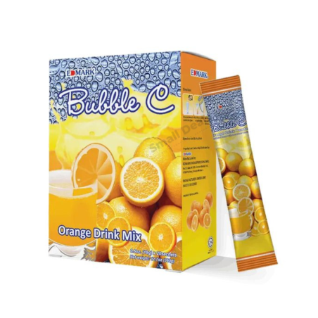 Edmark Bubble C Boisson Effervescente Vitamine C Calcium 20 Sachets
