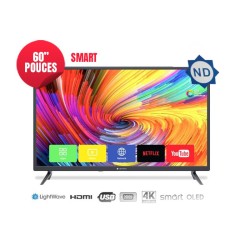 TV smart 60" ND Ultra HD 4K...