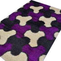 Tapis Design 0006 violet...