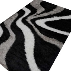 Tapis Design 0003 : Black...