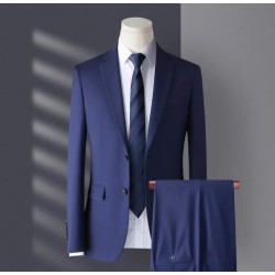 Ensemble costume bleu marine