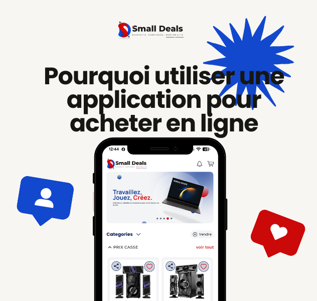Pourquoi utiliser une application pour acheter en ligne au cameroun ?